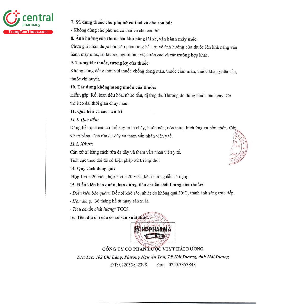 thuoc hoat huyet duong nao hdpharma 5 V8562 thuoc hoat huyet duong nao hdpharma 5 V8562