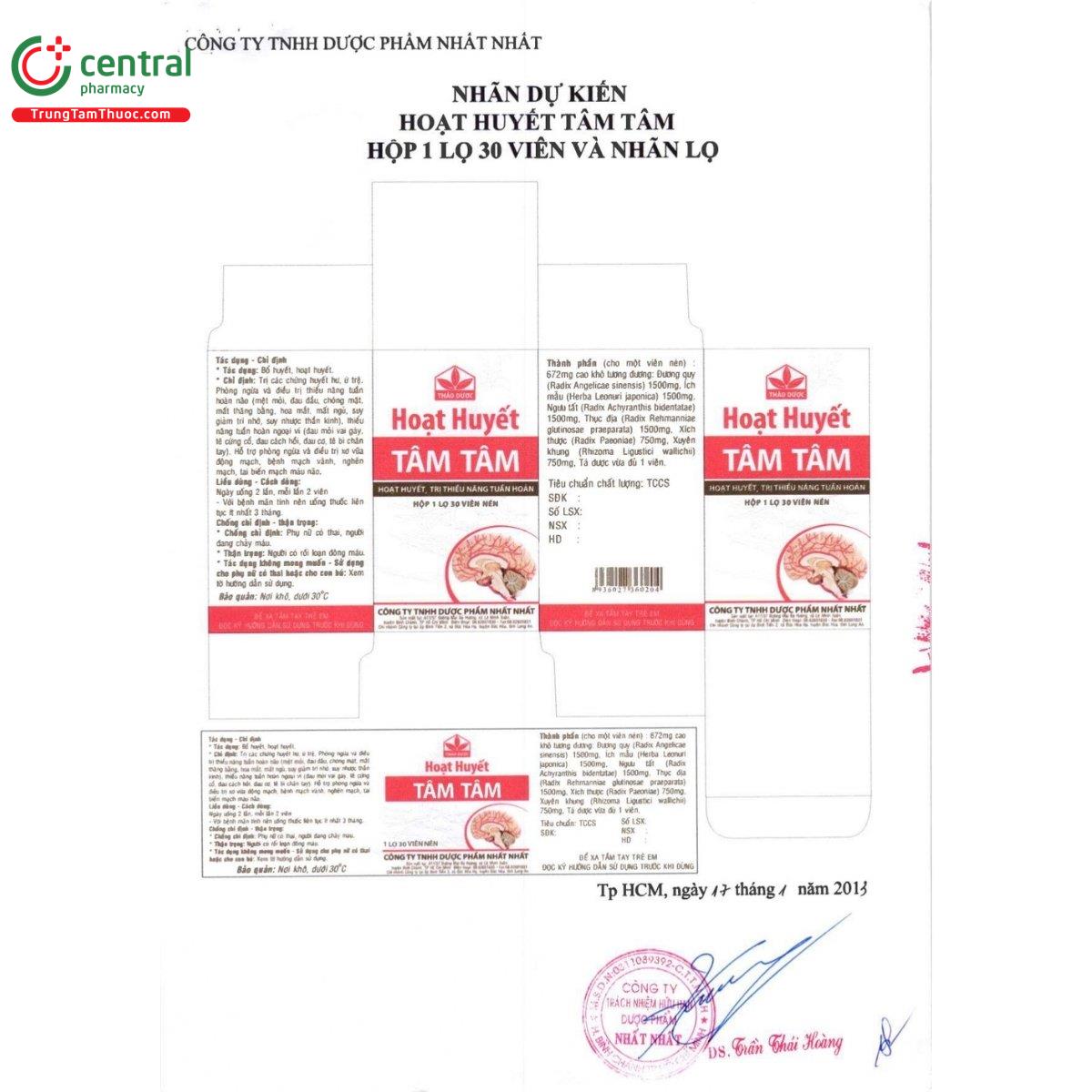 thuoc hoat huyet tam tam 5 C0064 thuoc hoat huyet tam tam 5 C0064