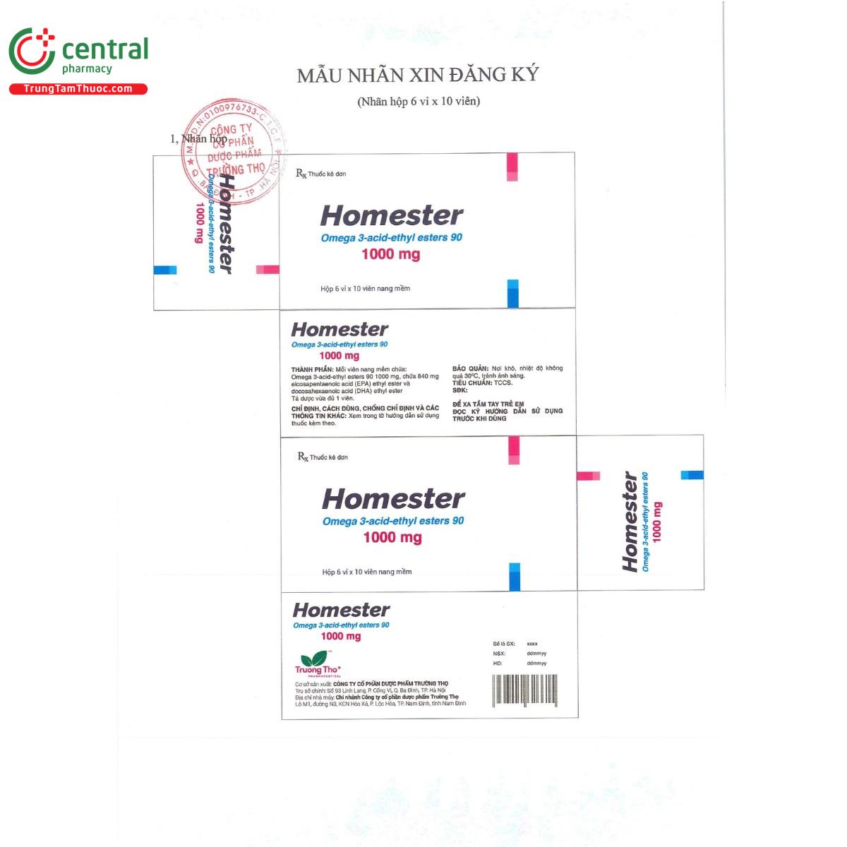 thuoc homester 1000mg 2 V8223 thuoc homester 1000mg 2 V8223