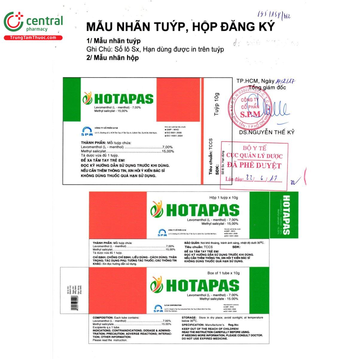 thuoc hotapas 2 U8033 thuoc hotapas 2 U8033