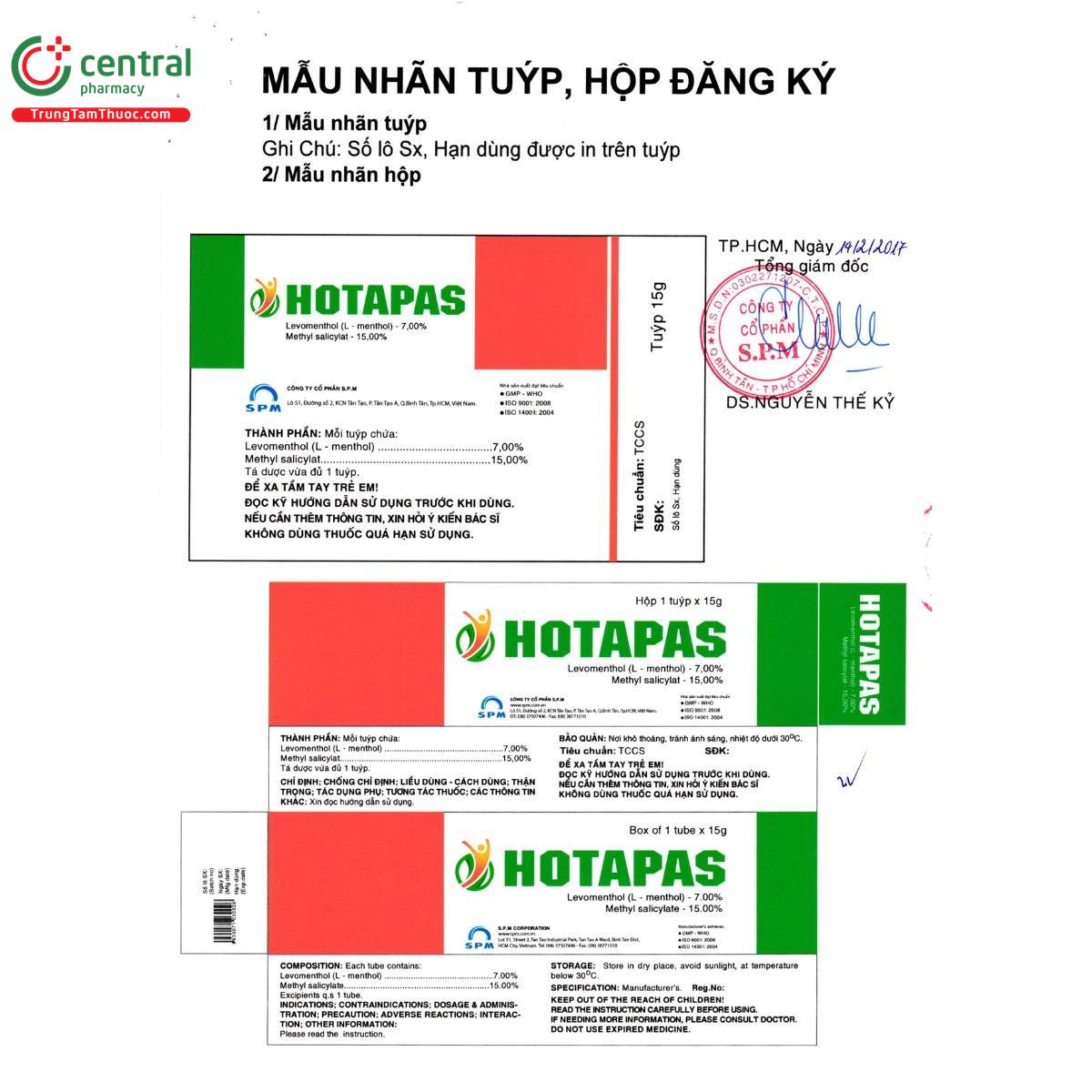 thuoc hotapas 3 F2670 thuoc hotapas 3 F2670
