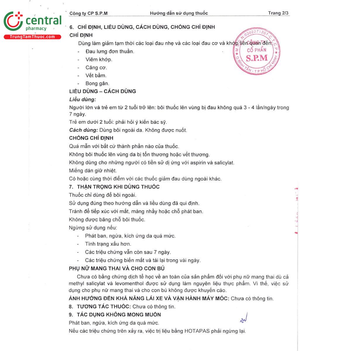 thuoc hotapas 5 S7043 thuoc hotapas 5 S7043