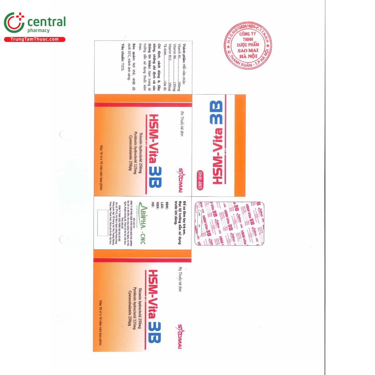 thuoc hsm vita 3b 4 Q6158 thuoc hsm vita 3b 4 Q6158