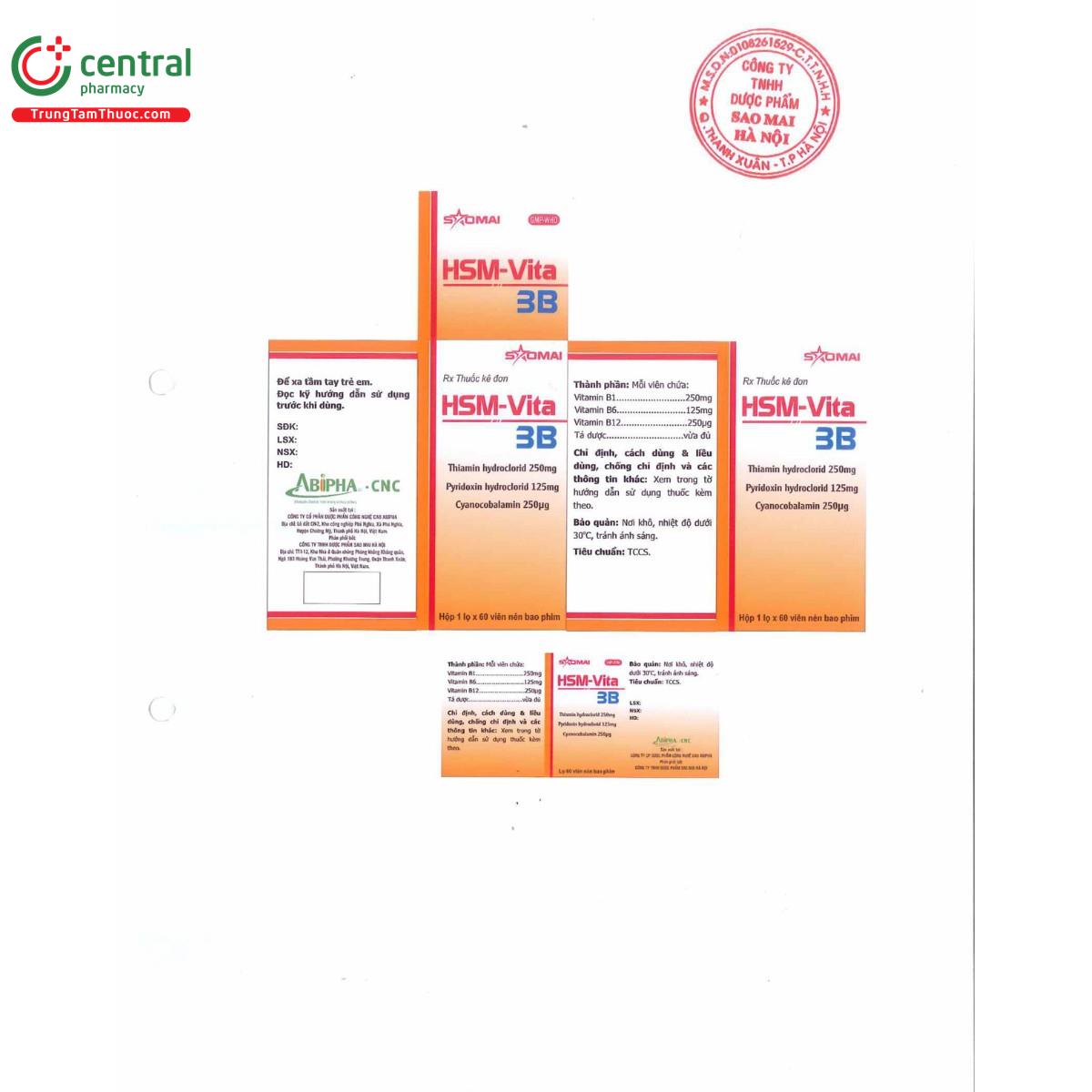 thuoc hsm vita 3b 6 I3422 thuoc hsm vita 3b 6 I3422