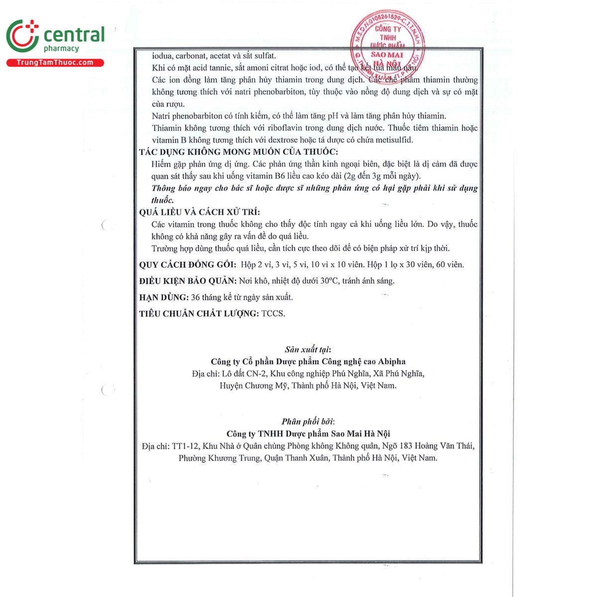 thuoc hsm vita 3b 8 R7248 thuoc hsm vita 3b 8 R7248