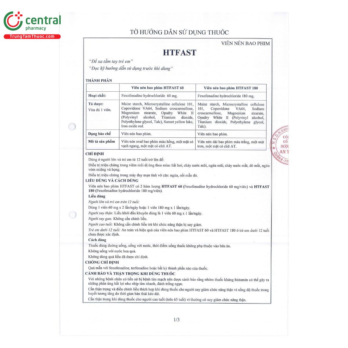 thuoc htfast 3 P6644 thuoc htfast 3 P6644