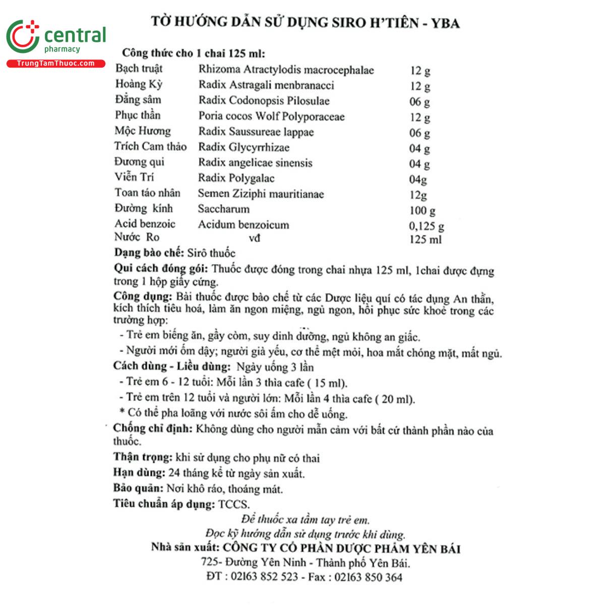 thuoc htien yba 8 L4008 thuoc htien yba 8 L4008