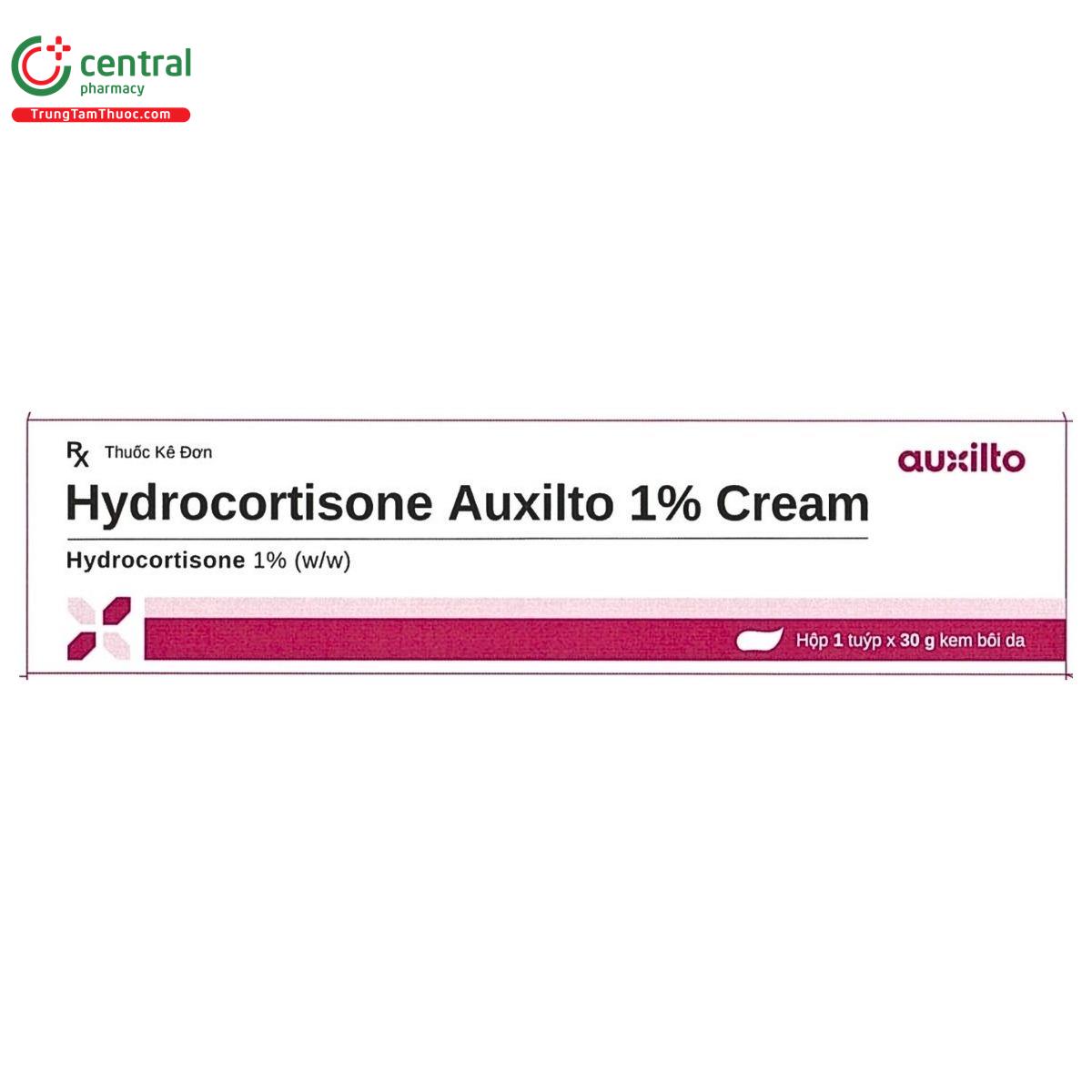 thuoc hydrocortisone auxilto 1 cream 1 P6638