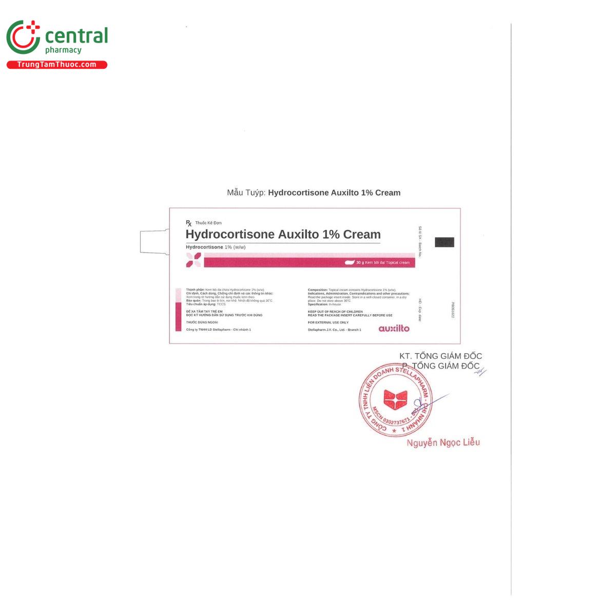 thuoc hydrocortisone auxilto 1 cream 3 H2002