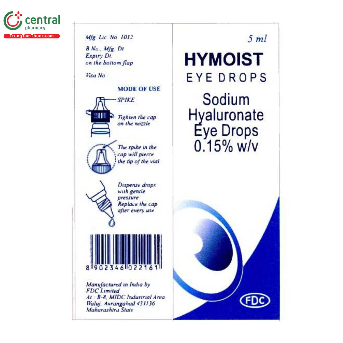 thuoc hymoist eye drops 2 T7155 thuoc hymoist eye drops 2 T7155