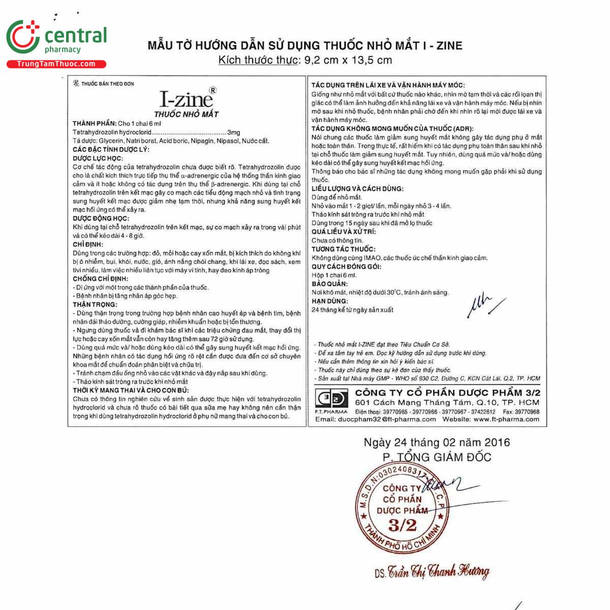 thuoc i zine 9 M4642 thuoc i zine 9 M4642