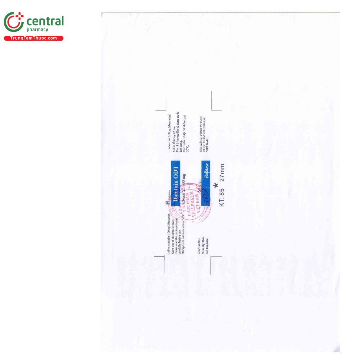 thuoc ibartain odt 100mg 3 R7861 thuoc ibartain odt 100mg 3 R7861