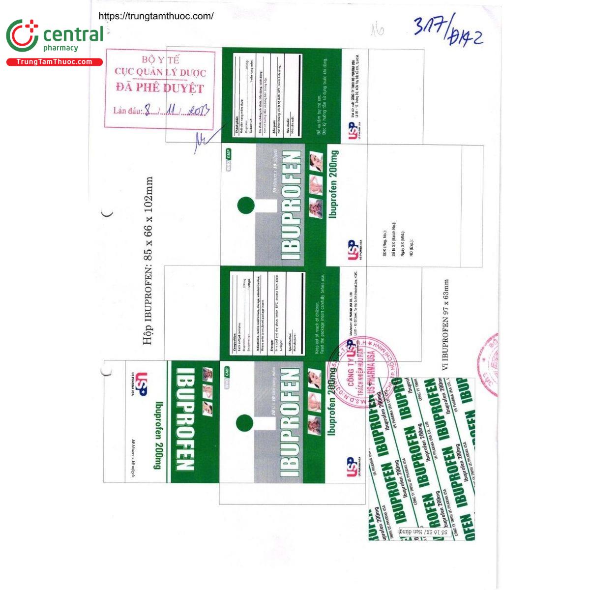 thuoc ibuprofen 200mg us pharma usa 2 A0027 thuoc ibuprofen 200mg us pharma usa 2 A0027