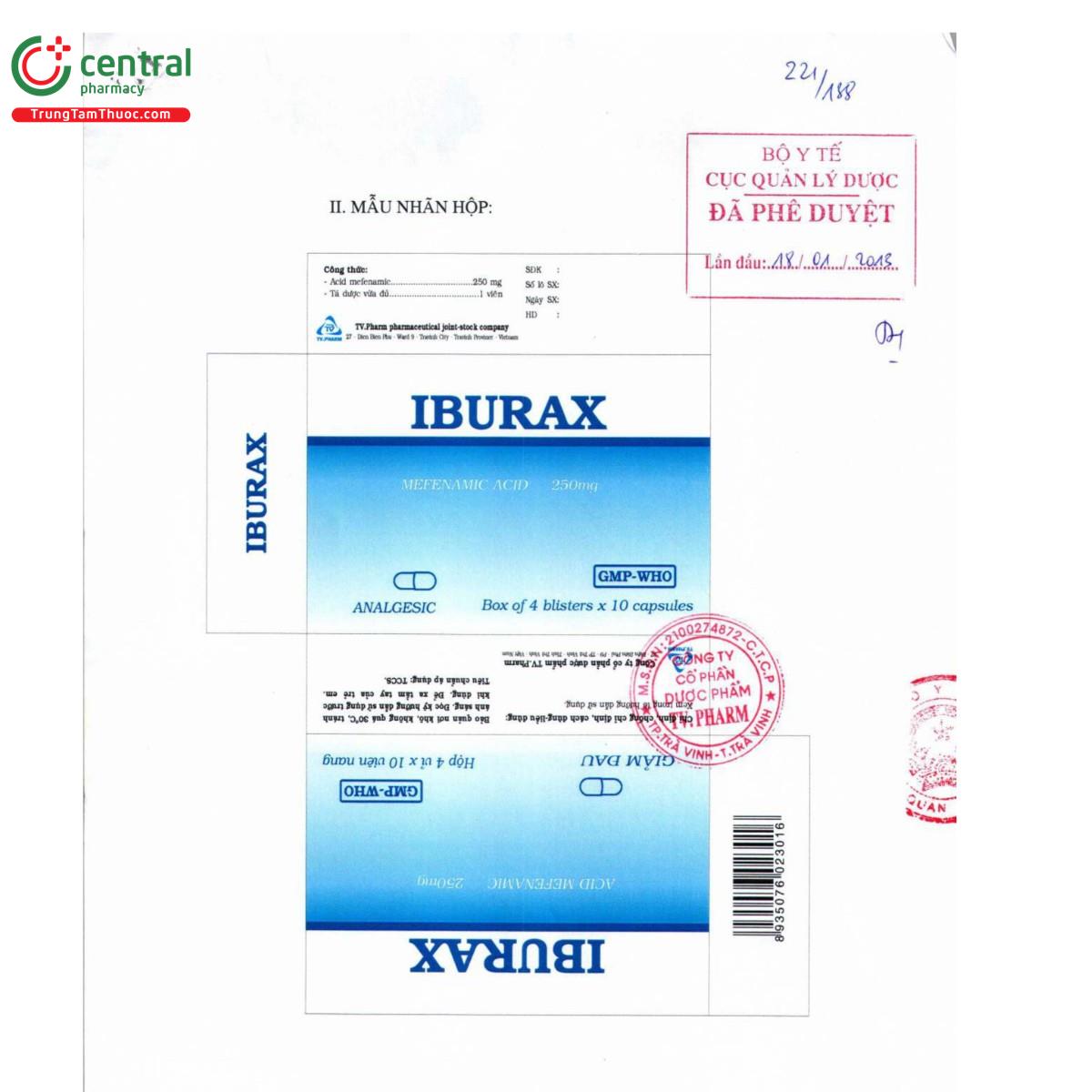 thuoc iburax 250mg 2 D1335 thuoc iburax 250mg 2 D1335
