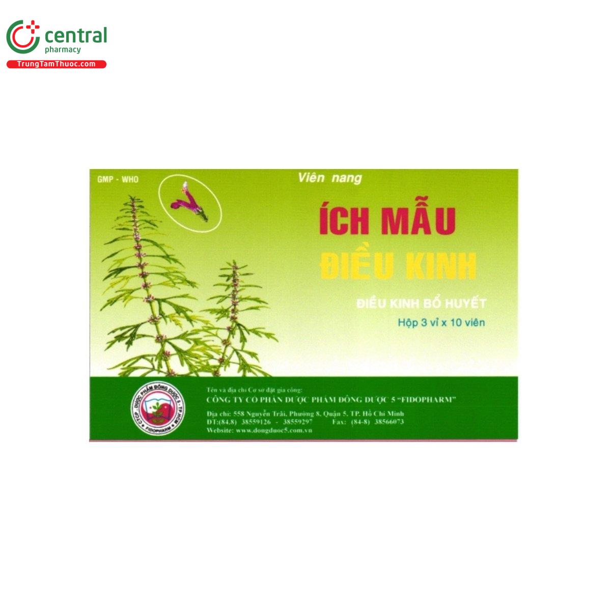 thuoc ich mau dieu kinh fiopharm 1 Q6472 thuoc ich mau dieu kinh fiopharm 1 Q6472