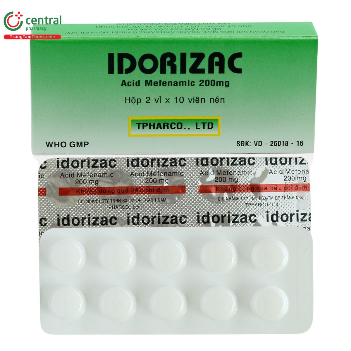thuoc idorizac 200mg B0771 thuoc idorizac 200mg B0771