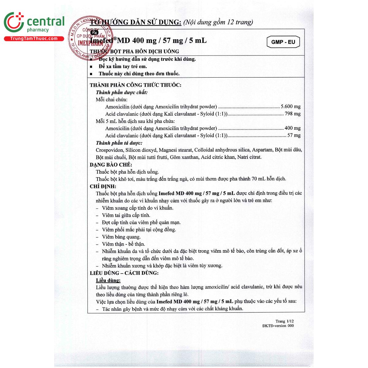 thuoc imefed md 400mg 57mg 5ml 8 Q6548 thuoc imefed md 400mg 57mg 5ml 8 Q6548