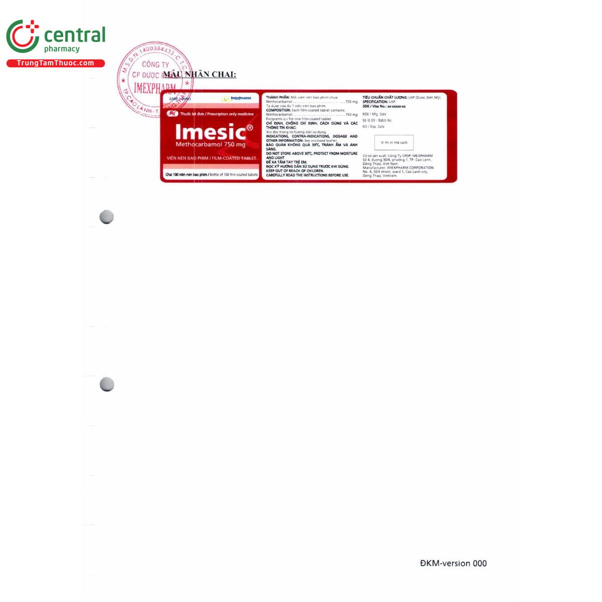 thuoc imesic 750mg 3 U8750 thuoc imesic 750mg 3 U8750