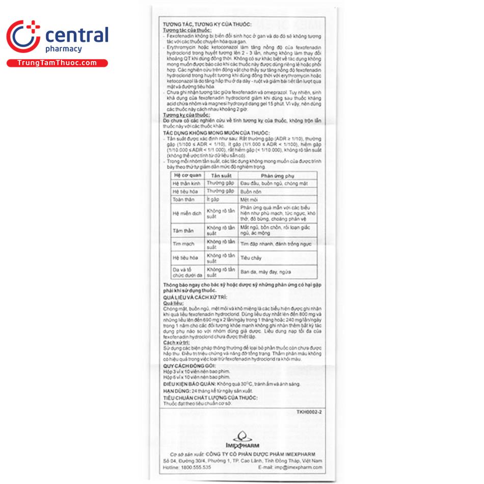 thuoc imexofen 180mg hdsd 2 R7541