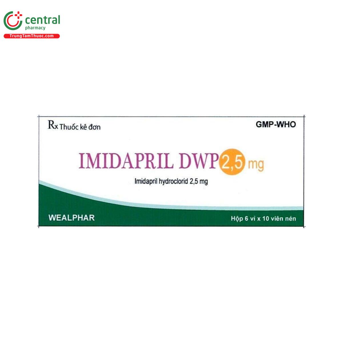 thuoc imidapril dwp 2 5mg 1 M5273