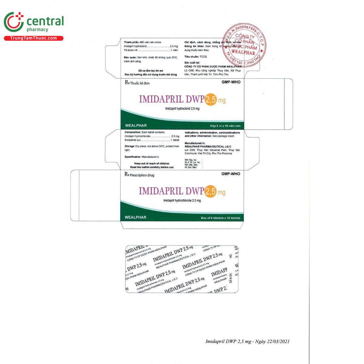 thuoc imidapril dwp 2 5mg 2 F2546