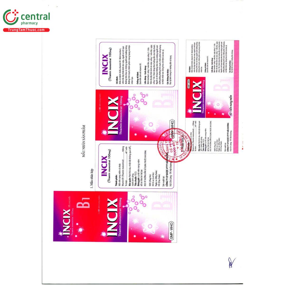 thuoc incix 5 T8577 thuoc incix 5 T8577