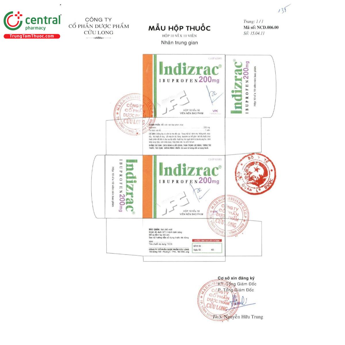 thuoc indizrac 200mg 3 R7441 thuoc indizrac 200mg 3 R7441