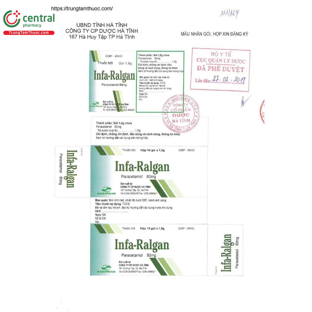thuoc infa ralgan 80 mg 2 J3362 thuoc infa ralgan 80 mg 2 J3362