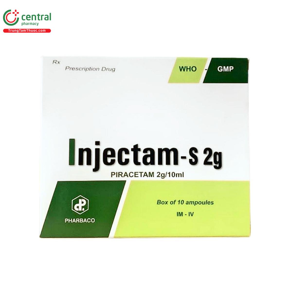 thuoc injectam s 2g 1 V8644 thuoc injectam s 2g 1 V8644