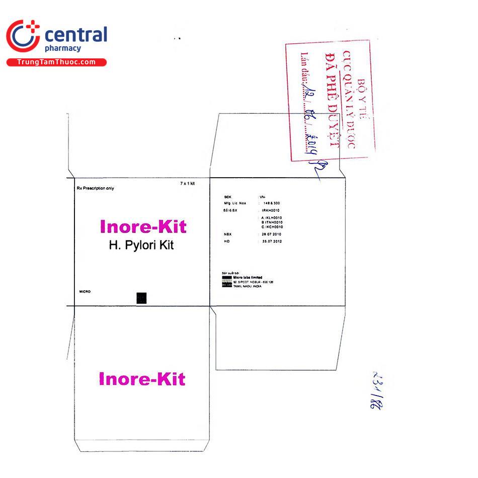 thuoc inore kit 16 H3321