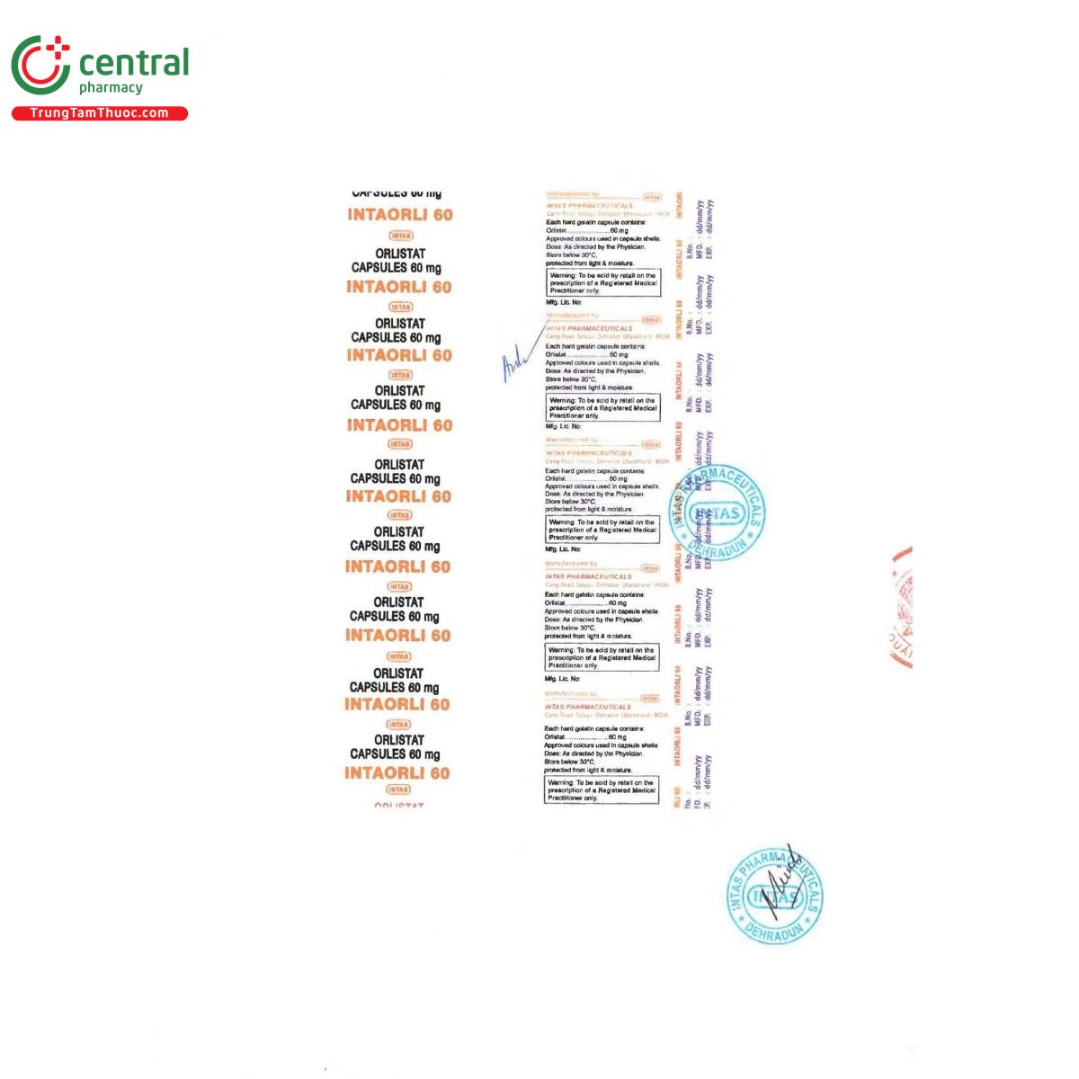thuoc intaorli 60 3 M5013