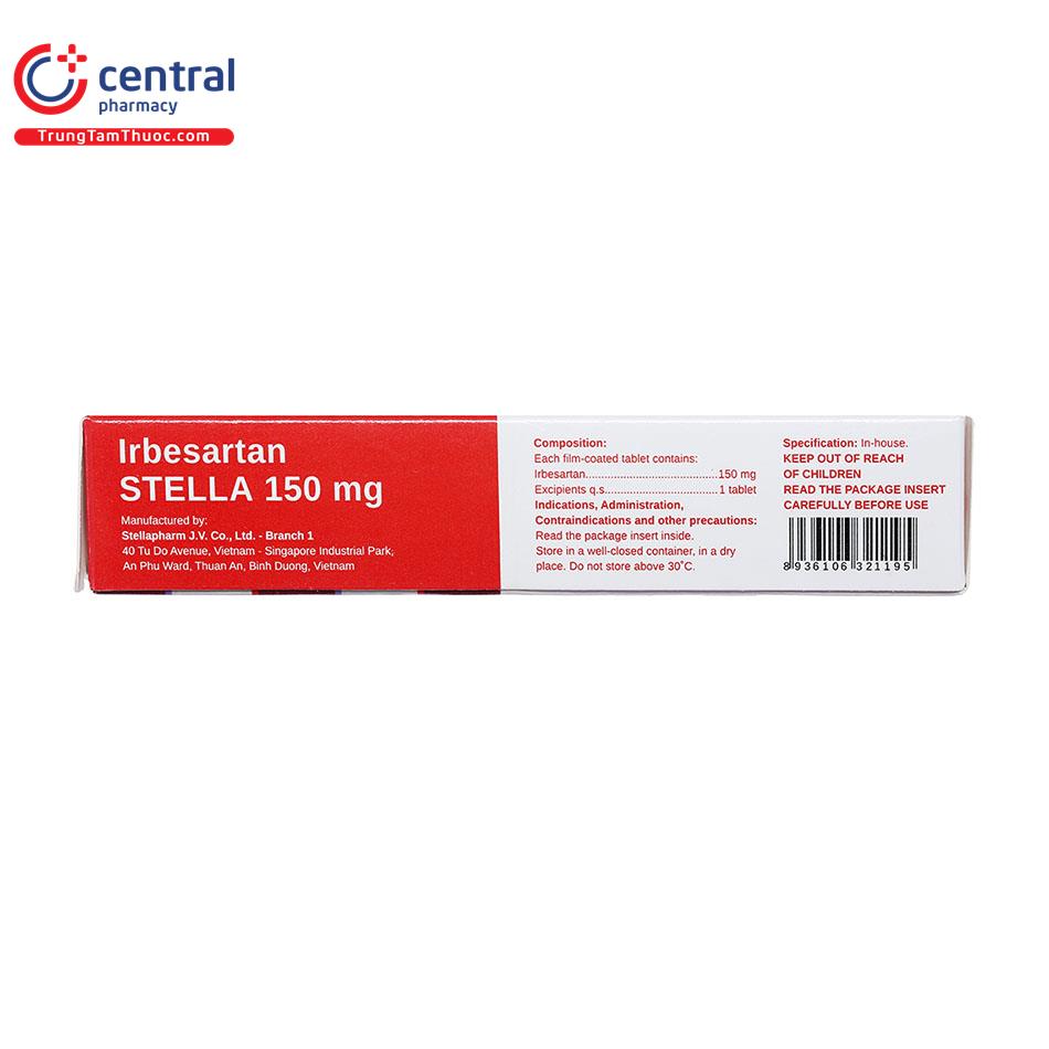 thuoc irbesartan stada 150 mg 6 O5875