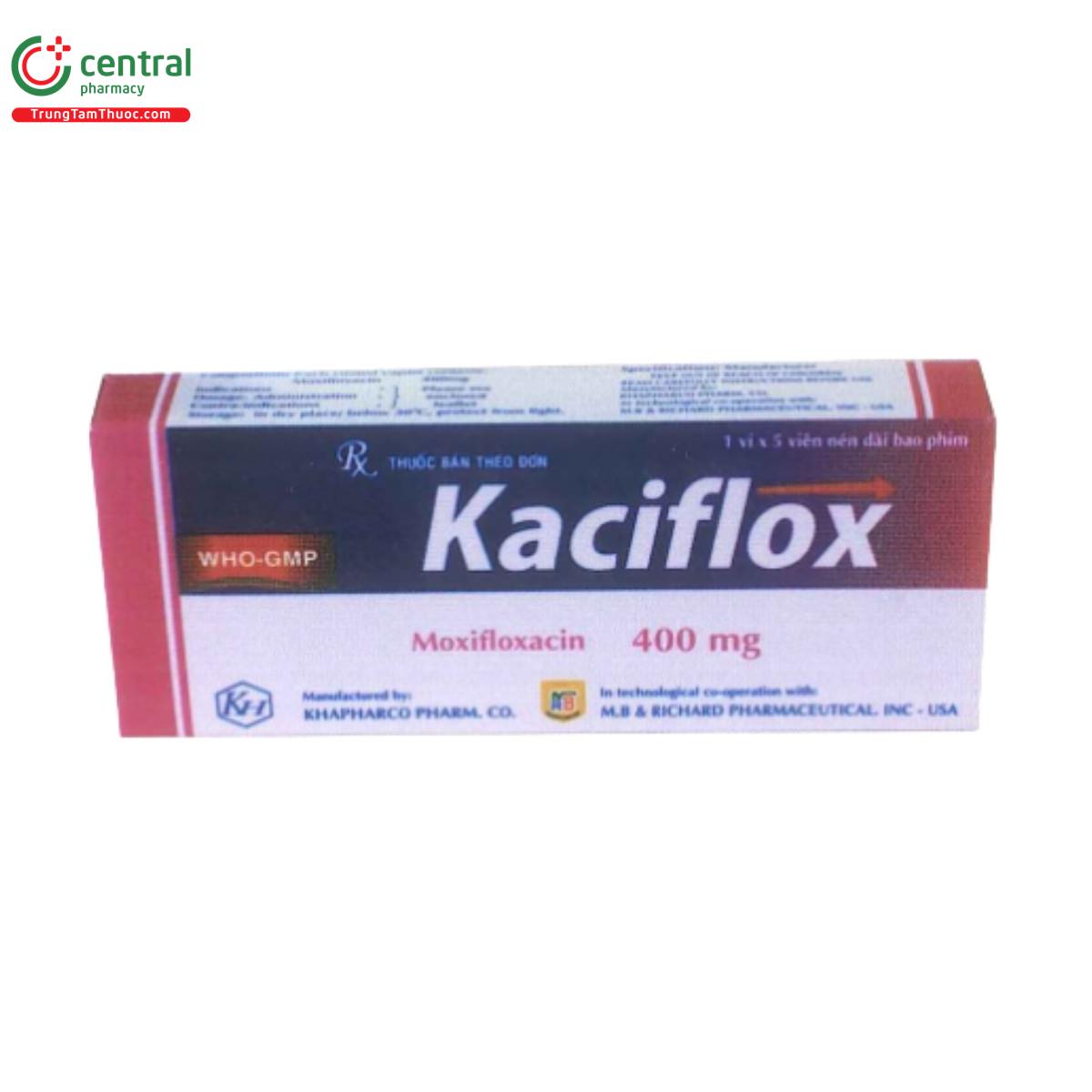 thuoc kaciflox 400mg 2 S7746 thuoc kaciflox 400mg 2 S7746