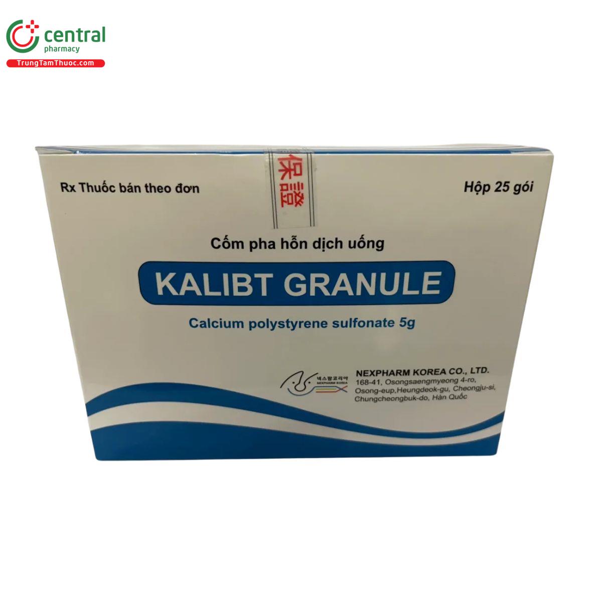 thuoc kalibt granule H3627