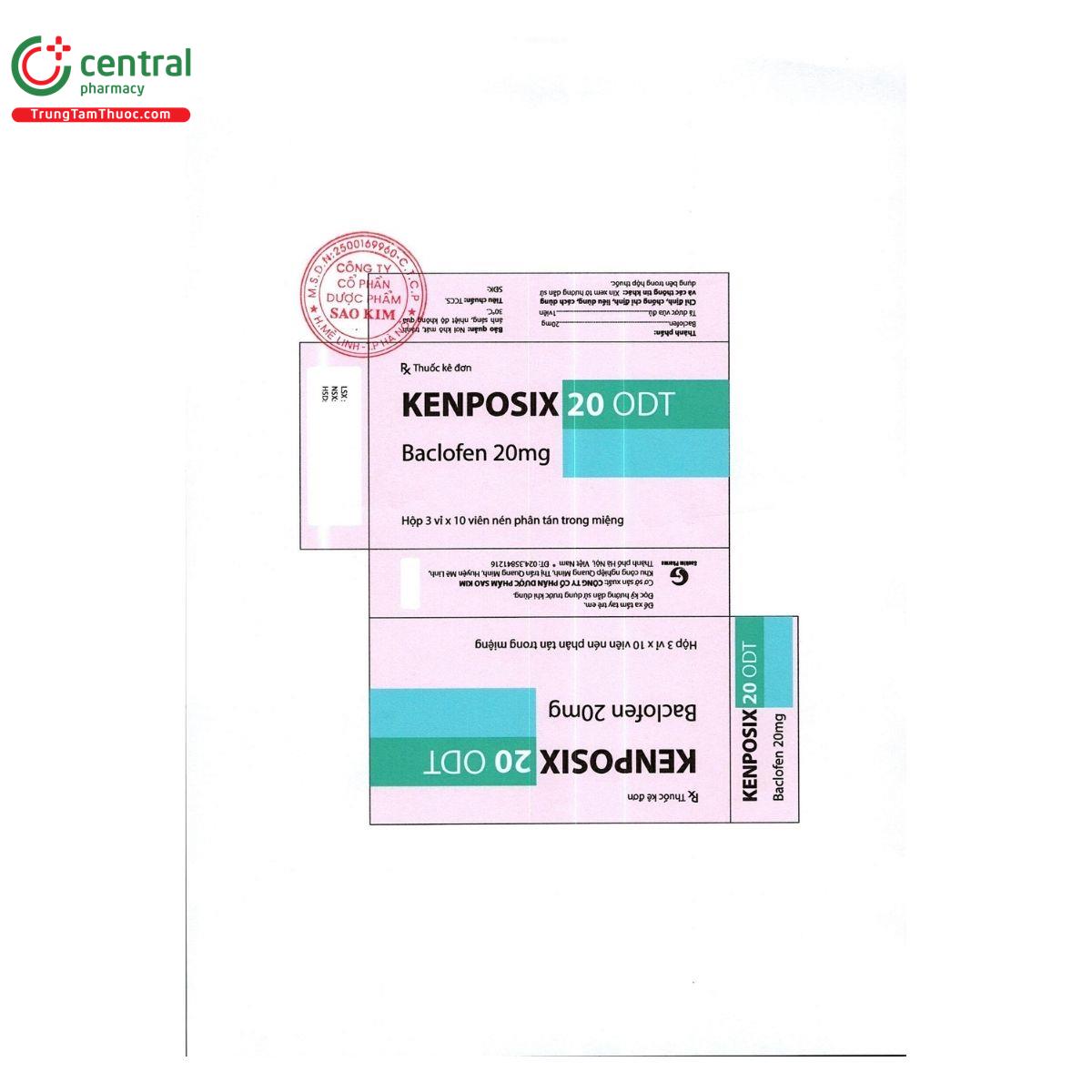 thuoc kenposix 20 odt 2 M5372 thuoc kenposix 20 odt 2 M5372