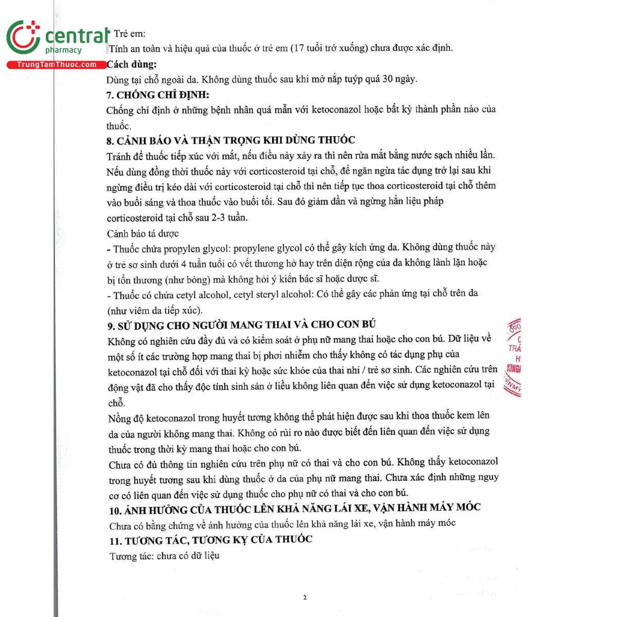 thuoc ketoconazol 2 kingphar 9 P6800 thuoc ketoconazol 2 kingphar 9 P6800