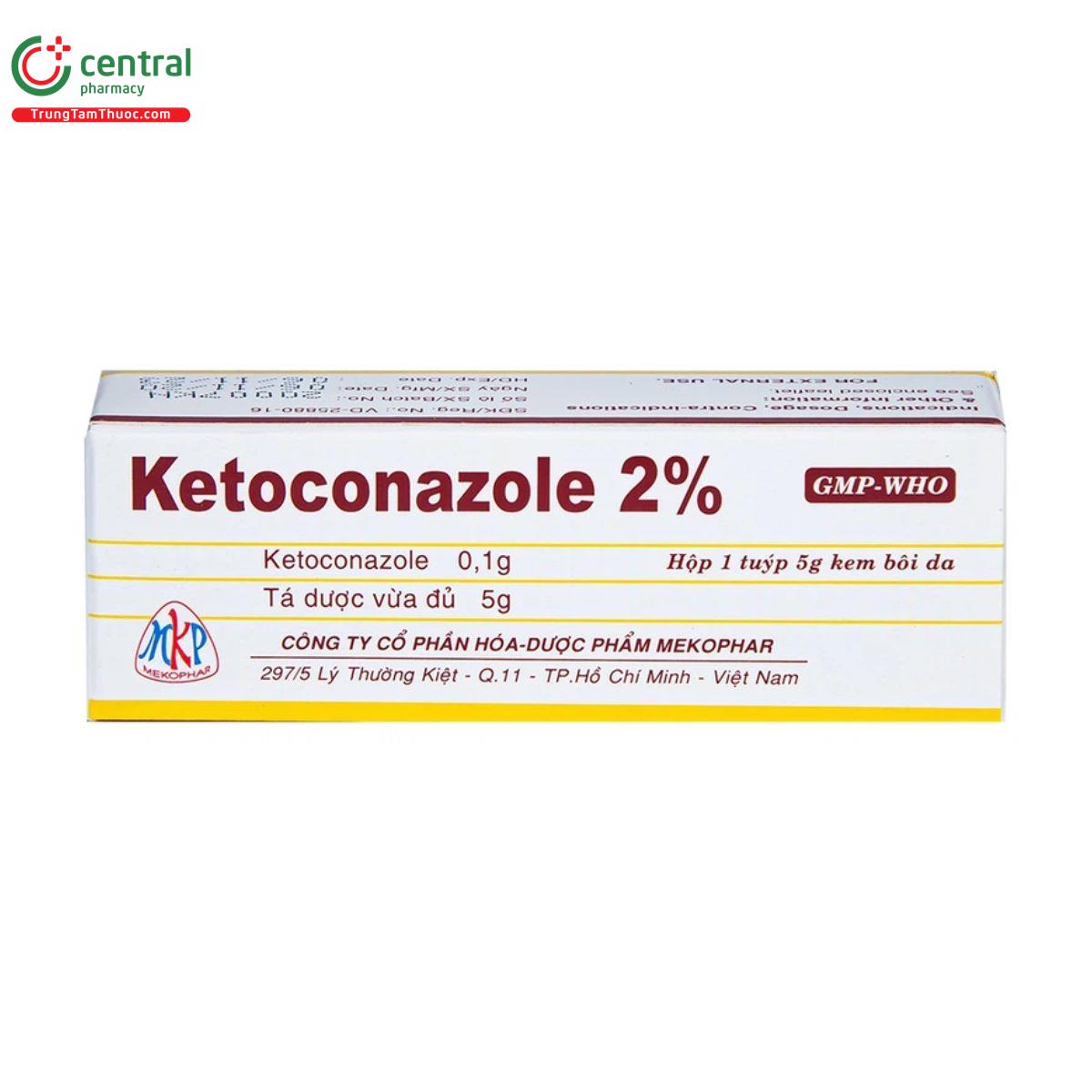 thuoc ketoconazole 2 mekophar 3 H3672 thuoc ketoconazole 2 mekophar 3 H3672