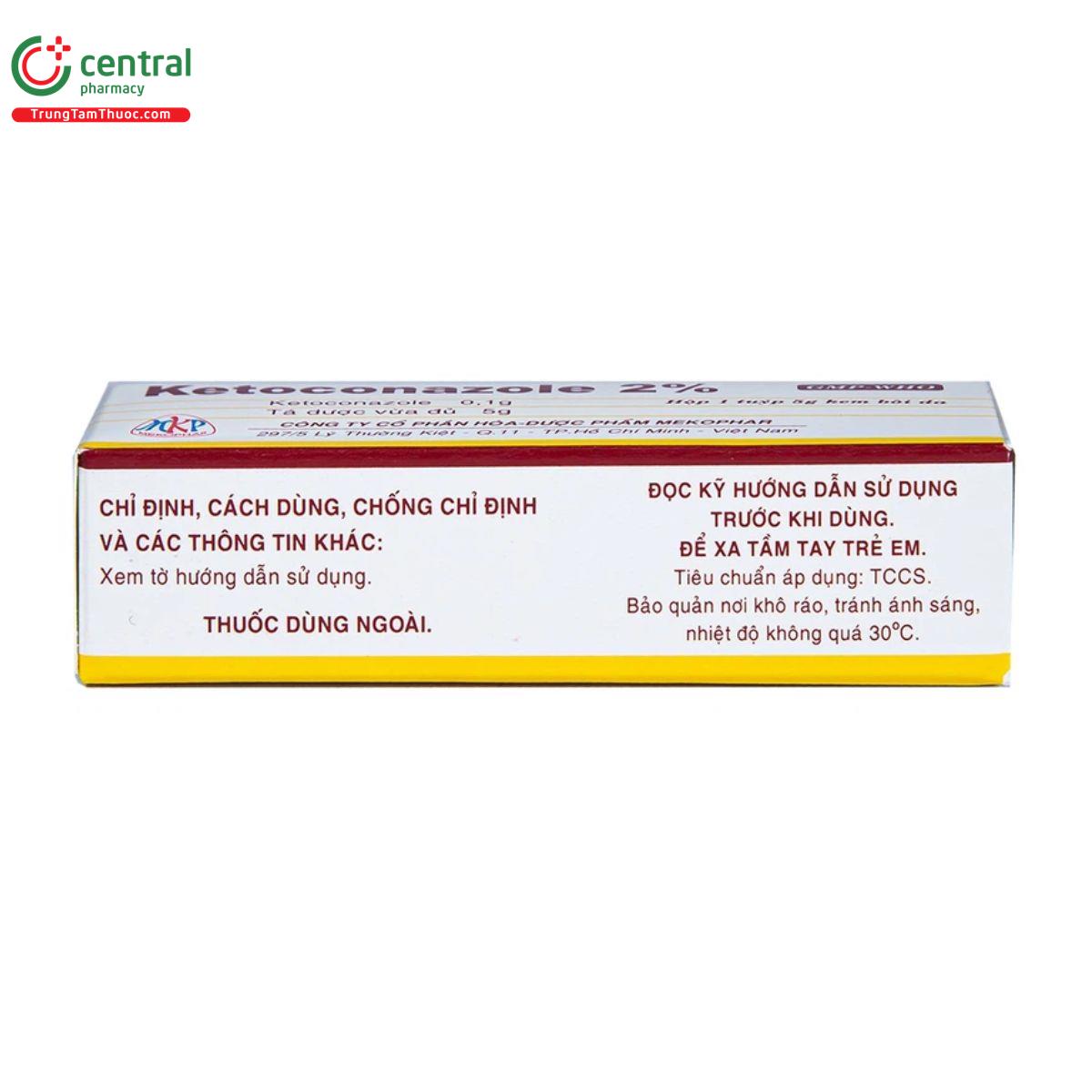 thuoc ketoconazole 2 mekophar 5 M5751 thuoc ketoconazole 2 mekophar 5 M5751