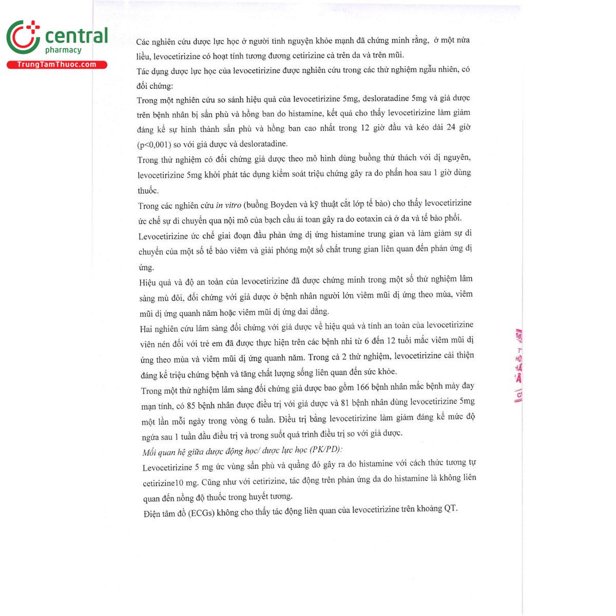 thuoc ketrazin tablet 5mg 8 L4651