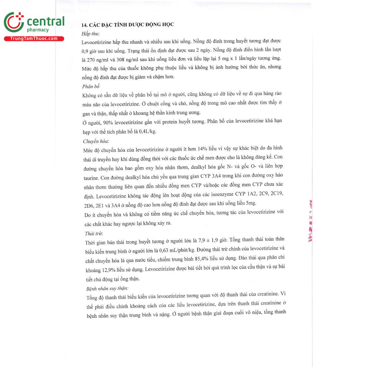 thuoc ketrazin tablet 5mg 9 O6630