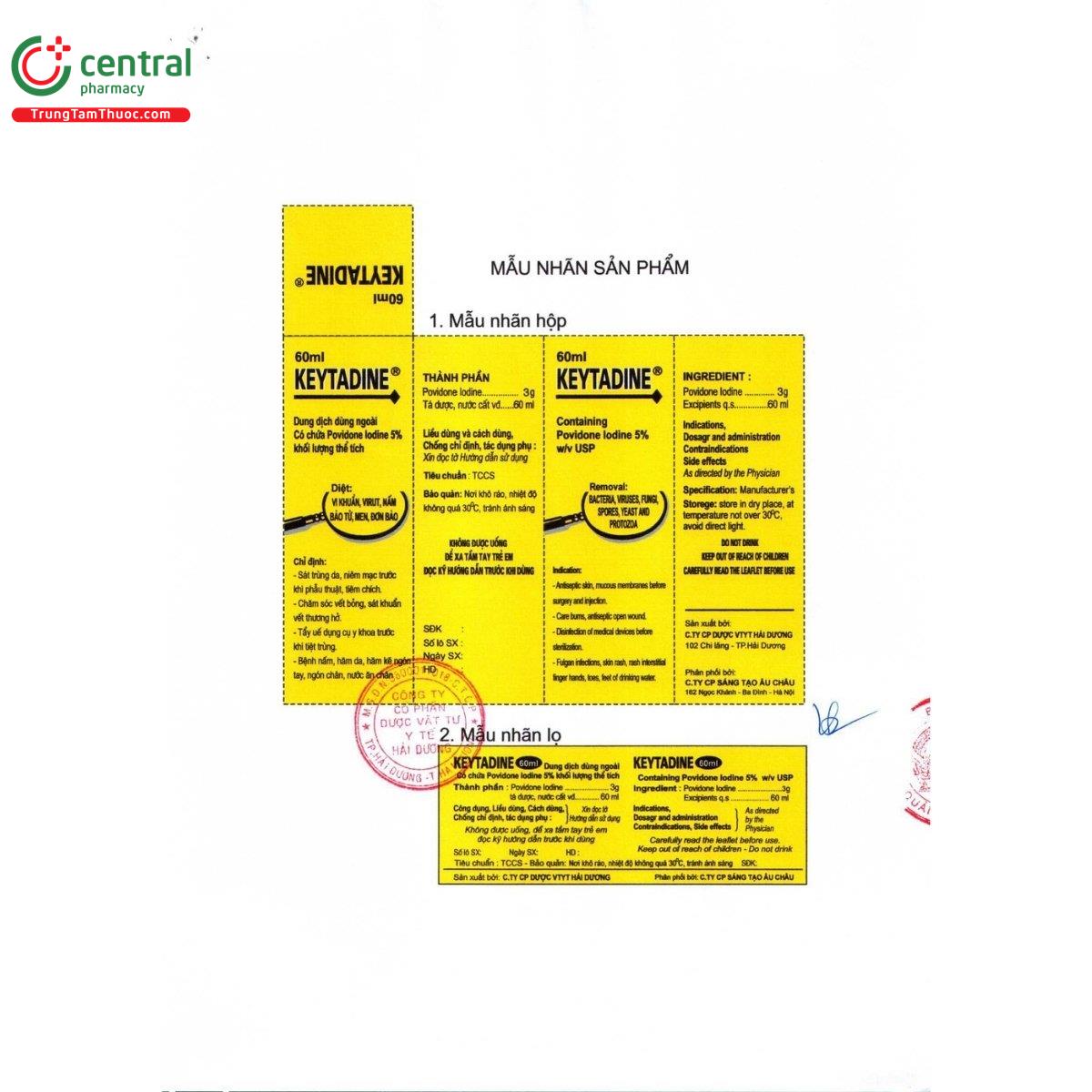 thuoc keytadine 3 L4847 thuoc keytadine 3 L4847