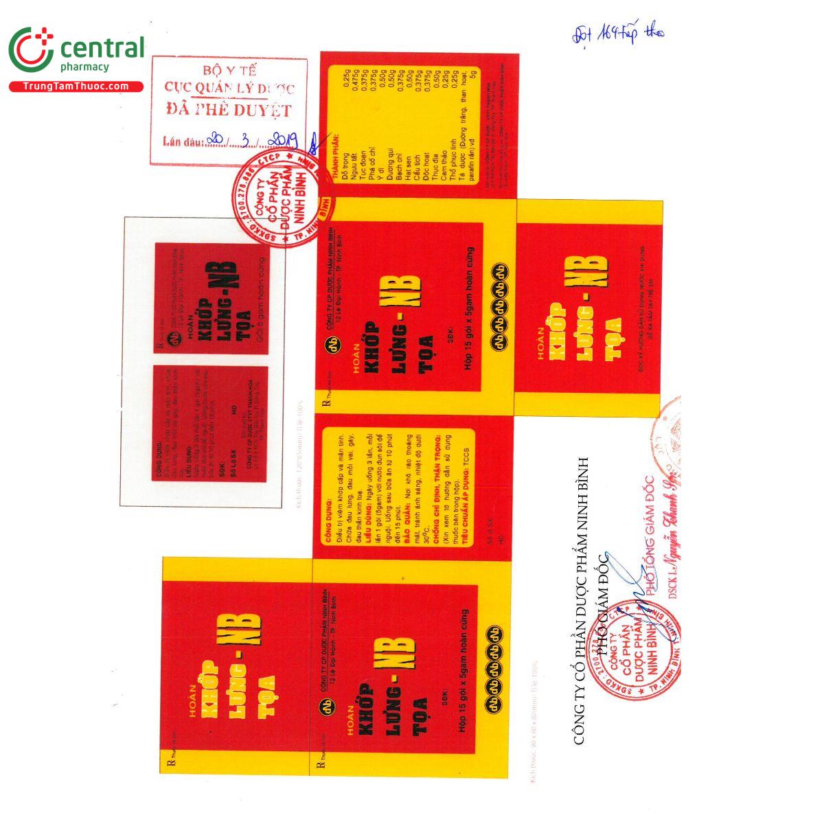 thuoc khop lung toa nb 2 U8660 thuoc khop lung toa nb 2 U8660