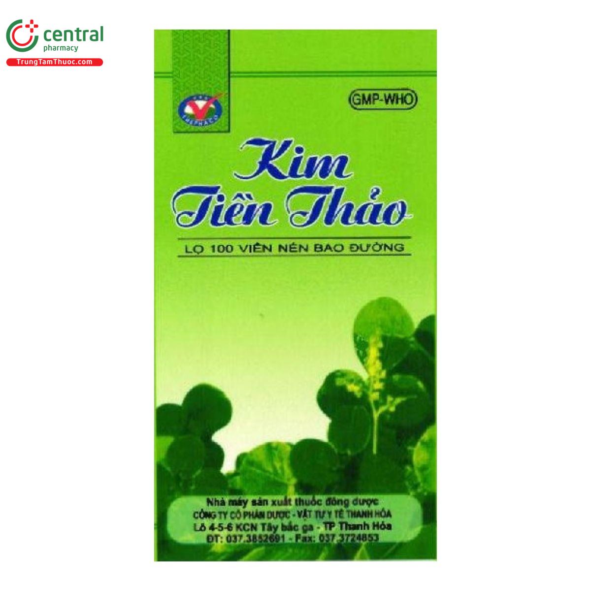 thuoc kim tien thao thephaco 1 L4322 thuoc kim tien thao thephaco 1 L4322