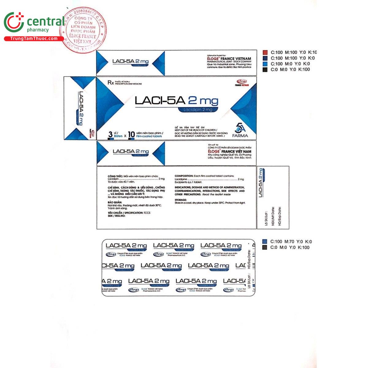 thuoc laci 5a 2mg 3 H3408 thuoc laci 5a 2mg 3 H3408