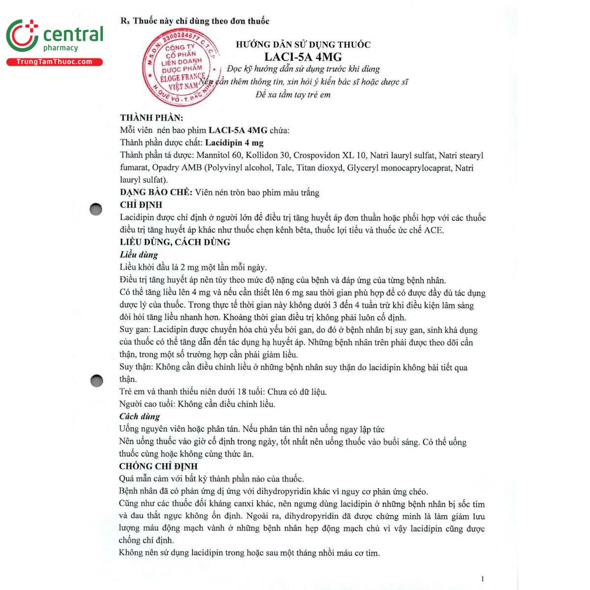 thuoc laci 5a 4mg 4 K4245