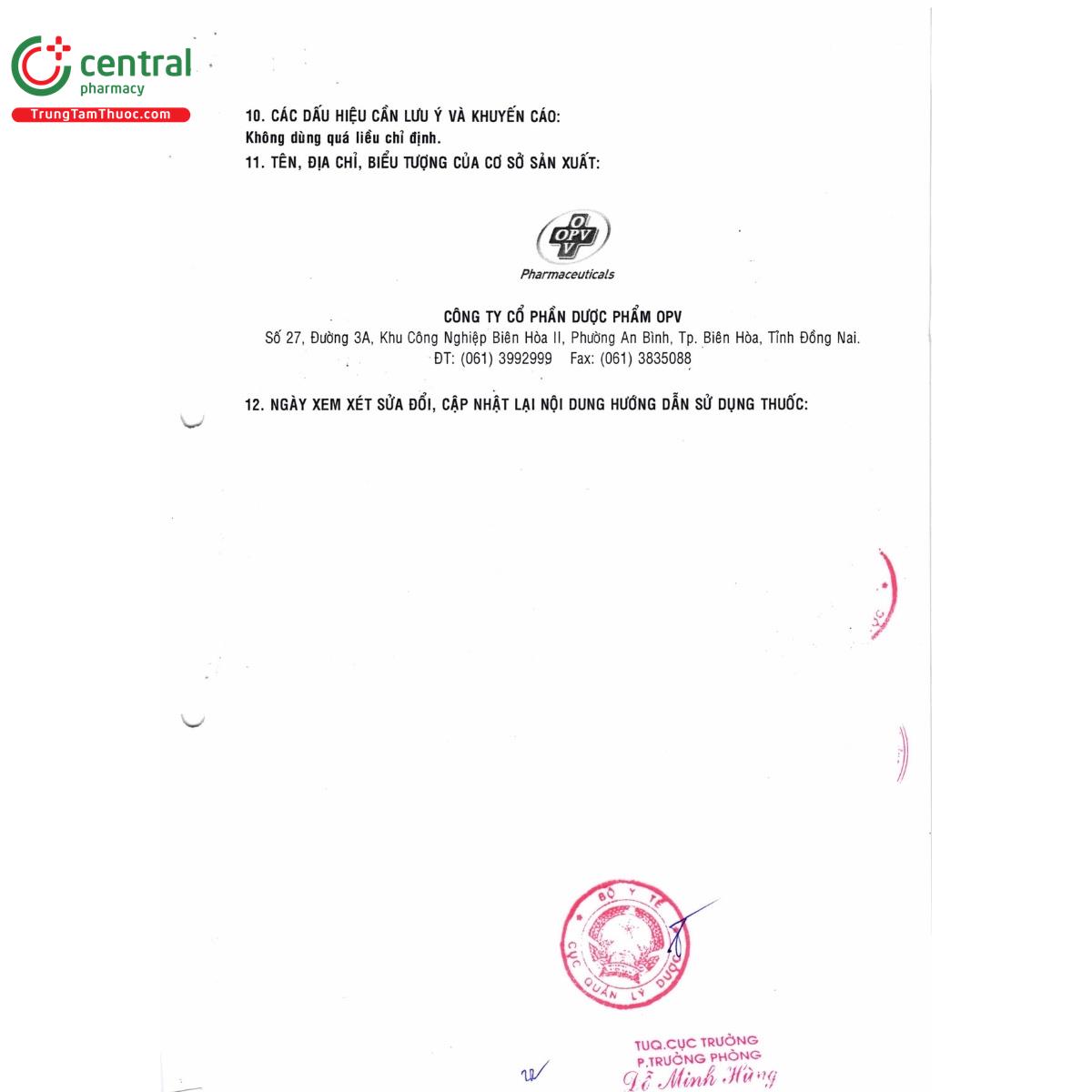thuoc lampine 4 13 A0528 thuoc lampine 4 13 A0528
