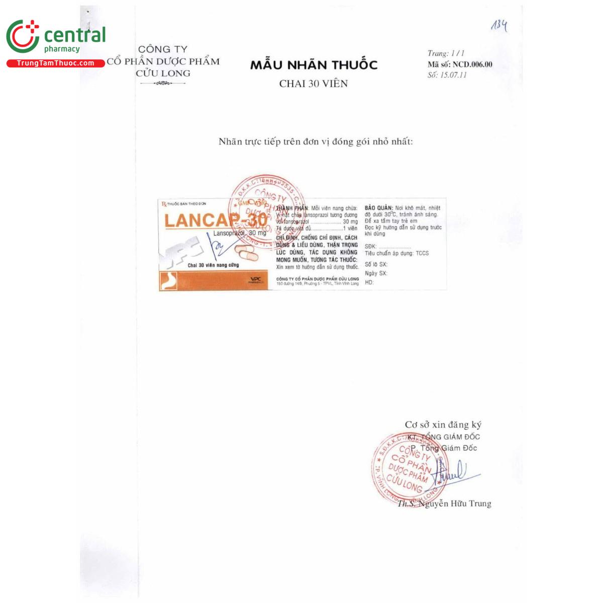thuoc lancap 30 2 C1176 thuoc lancap 30 2 C1176