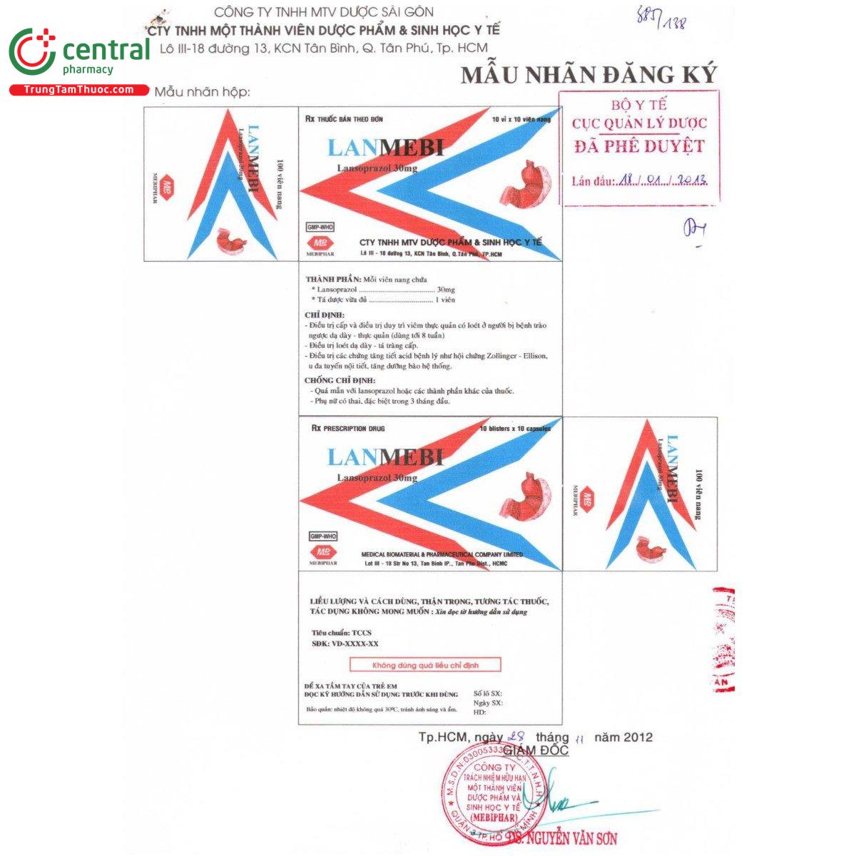 thuoc lanmebi 30mg 2 N5830 thuoc lanmebi 30mg 2 N5830
