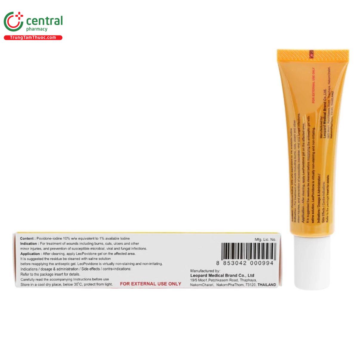 thuoc leopovidone gel 10 H2446