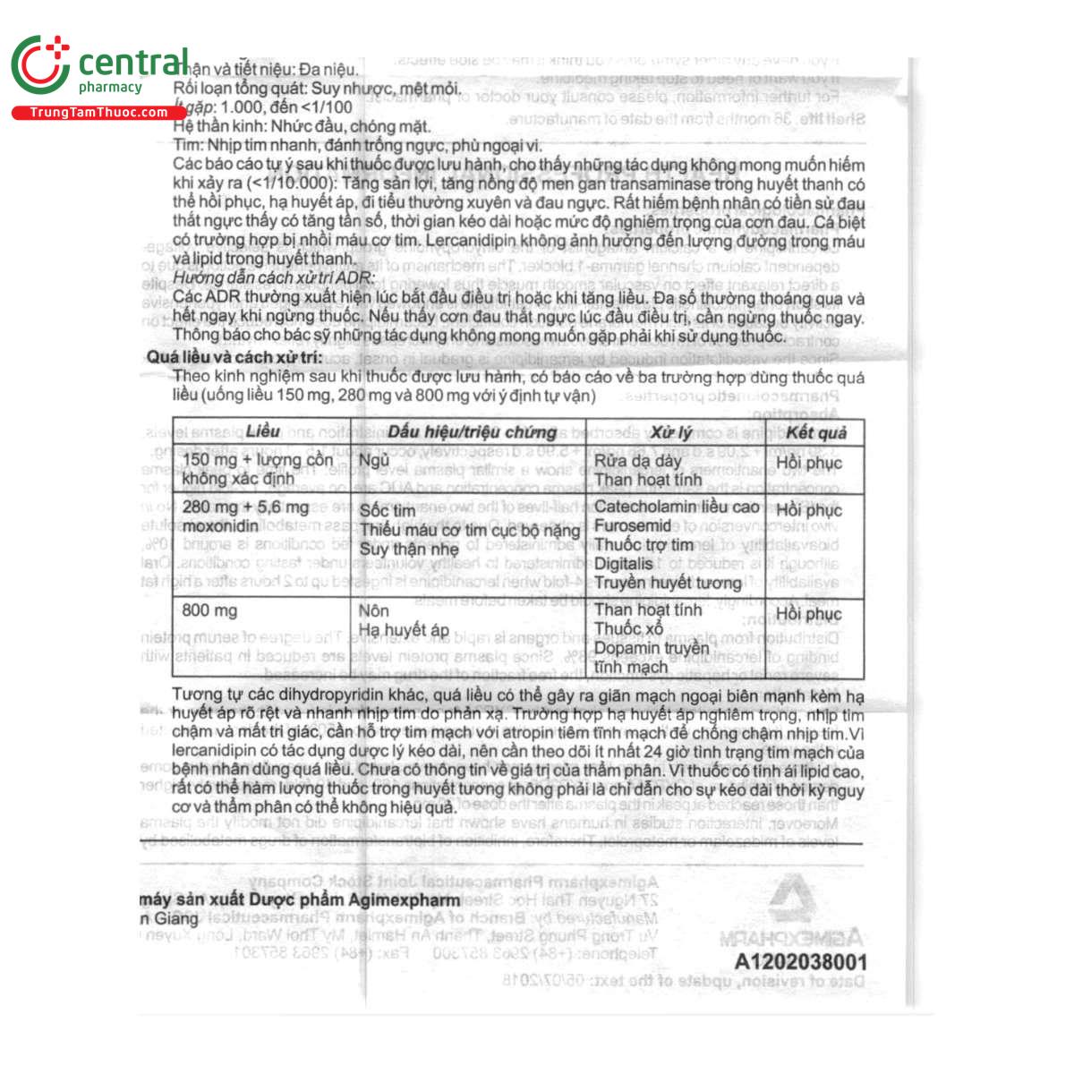 thuoc lercanipin 10 16 L4760 thuoc lercanipin 10 16 L4760